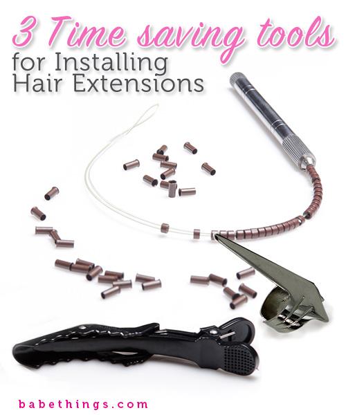 3 Time-Saving Tools for Installing Hair Extensions