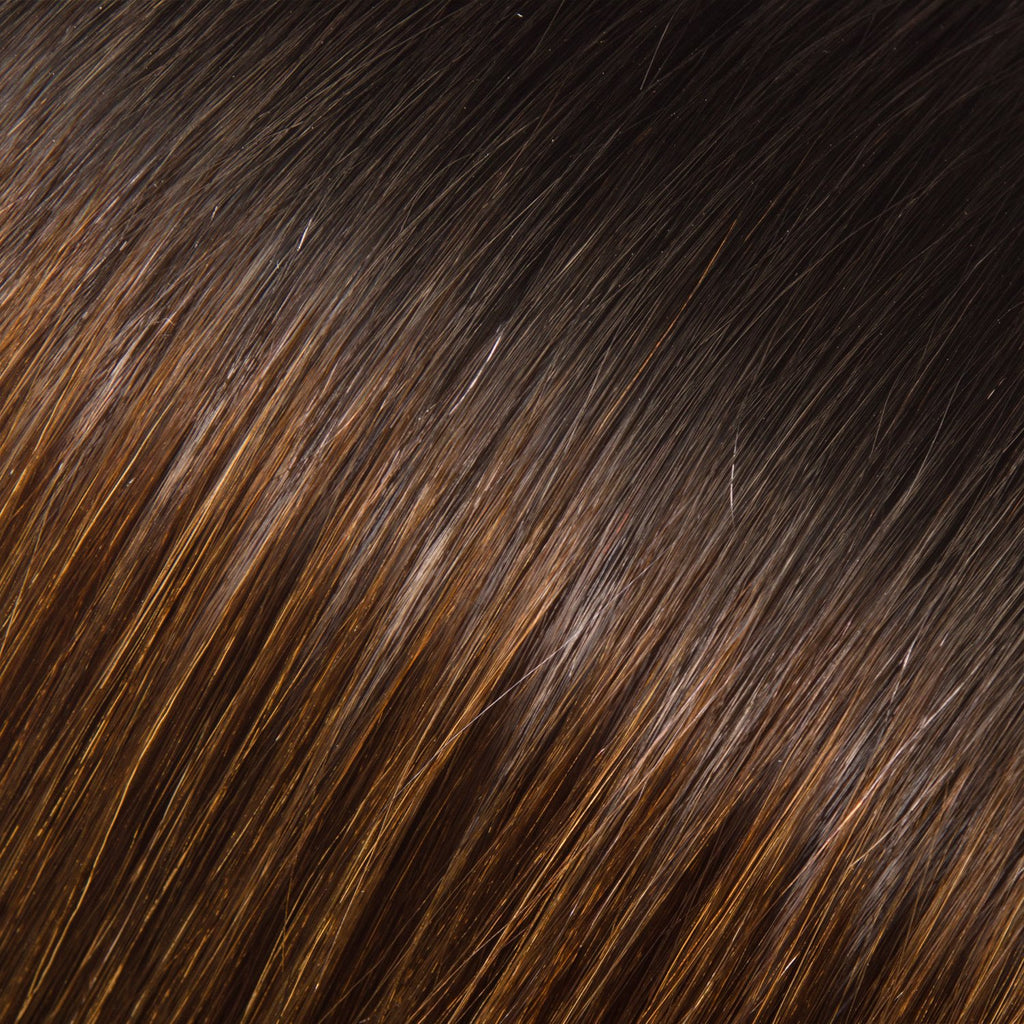 18" Tape-In Straight Ombre #1B-6 (Doris)